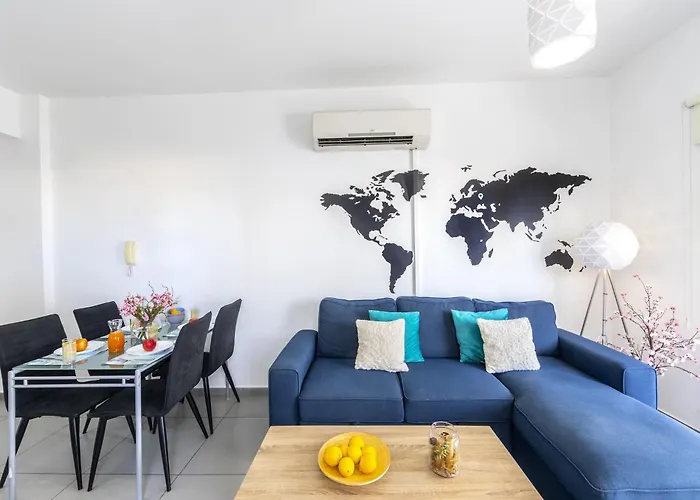 Apartment Airbnsea Centre Side Sea View Larnaka